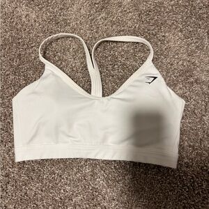 Gymshark Cream Sports Bra